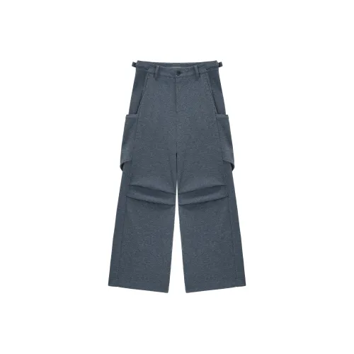 UNVESNO Темно-синие унисекс повседневные брюки