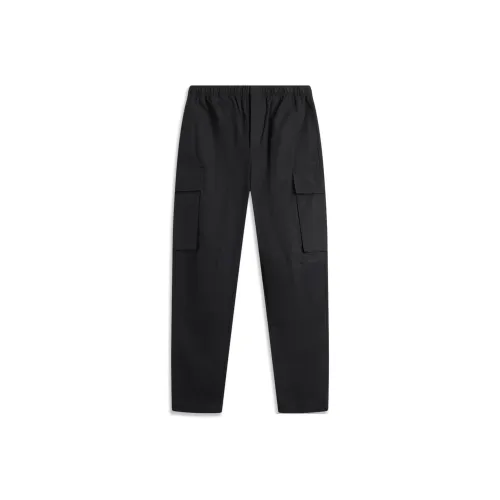 LINING Sports Trend Series Повседневные брюки Мужские Черные