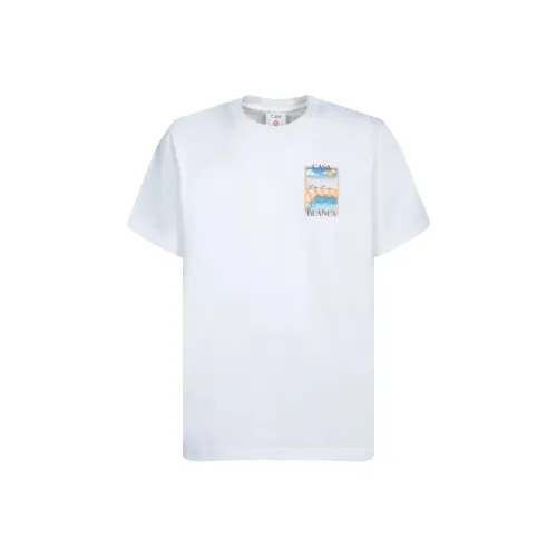 CASABLANCA Белый Мужской T-Рубашки