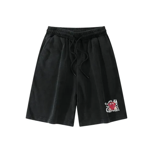 Love Monster Повседневные шорты Унисекс Черный