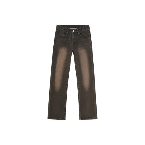 VESIBO Джинсы Унисекс Ржавый Земляной Тон