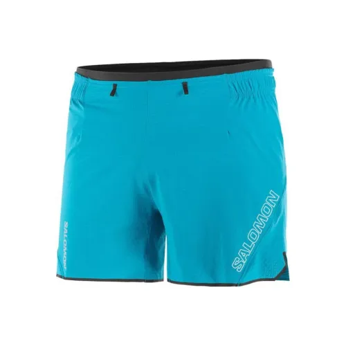 SALOMON Повседневные шорты Унисекс Темный Павлин Синий