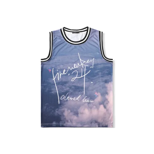 FireMonkey Майка Унисекс Серый Синий