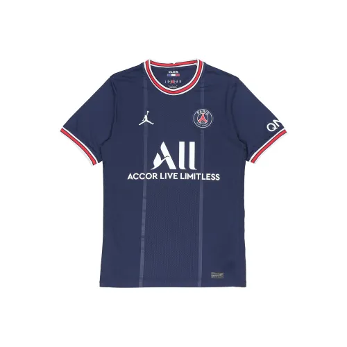 Джордан Футбол Джерси Мужской Темно-синий