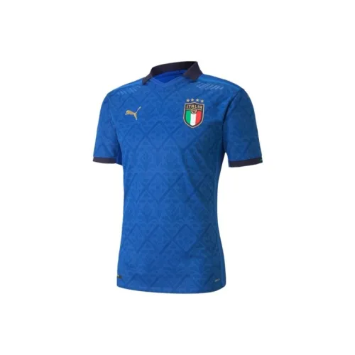 PUMA Синий Мужской Футбольный Джерси