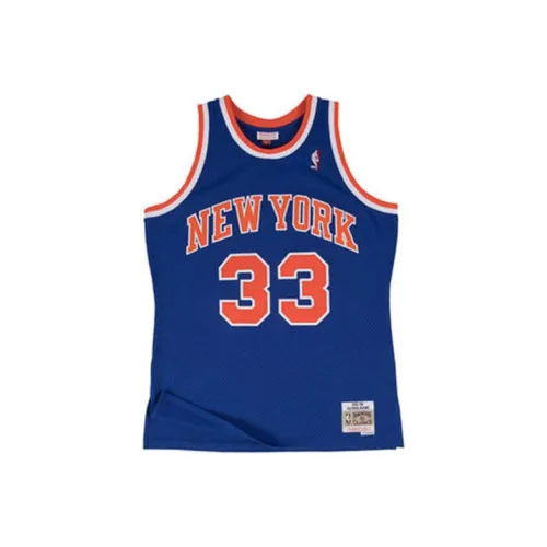 MITCHELL NESS Баскетбольная Джерси Мужская Синяя