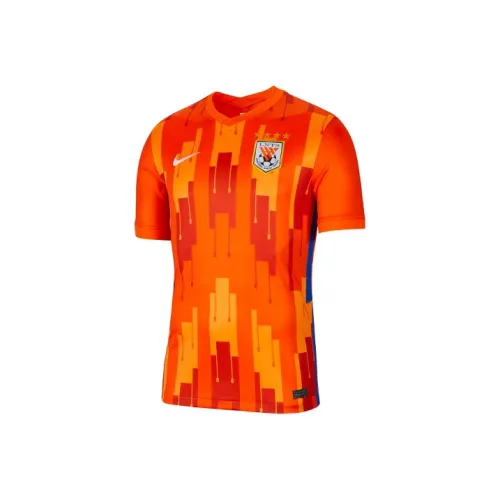 Nike Футбол Джерси Мужской Оранжевый