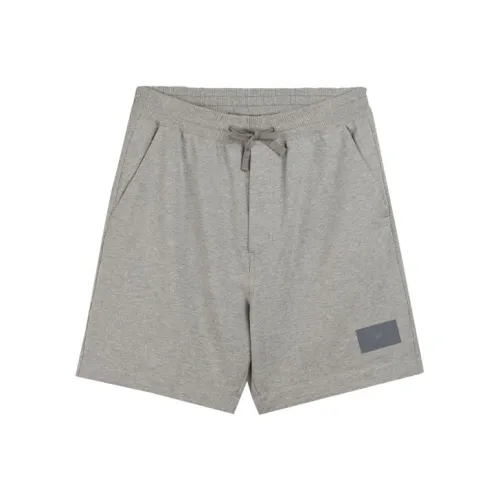 Y 3 Gray Men's Casual Shorts Y 3 Серые Мужские Повседневные Шорты