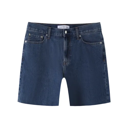 Calvin Klein Джинсовые шорты Мужские Синие
