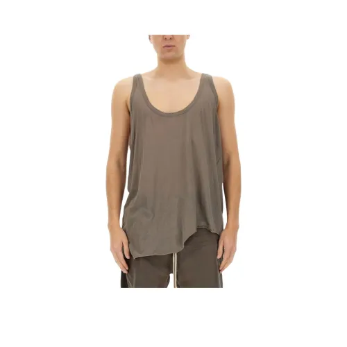 RICK OWENS совместный бренд RO Майка Мужская Коричневая