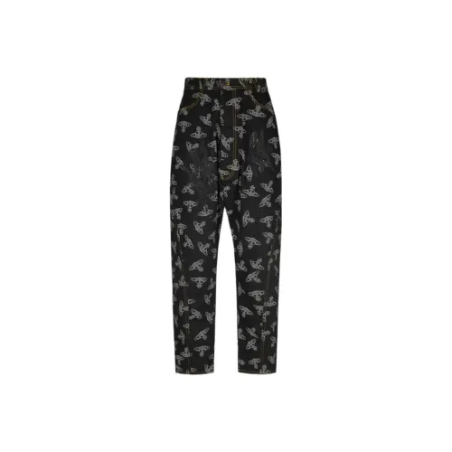 Vivienne Westwood Мужские Повседневные Брюки Черные