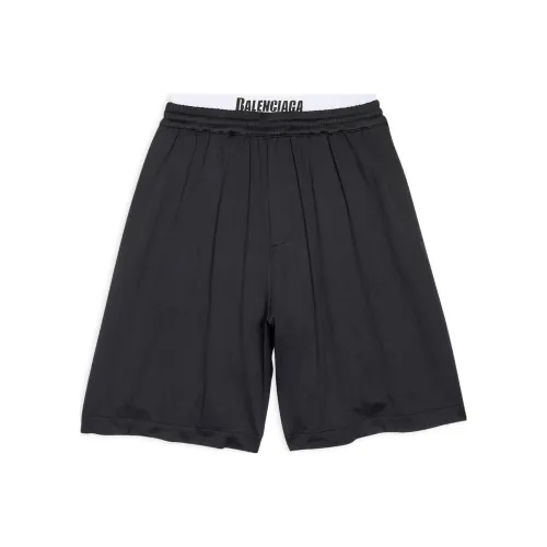 Balenciaga Черные Мужские Пляжные Шорты