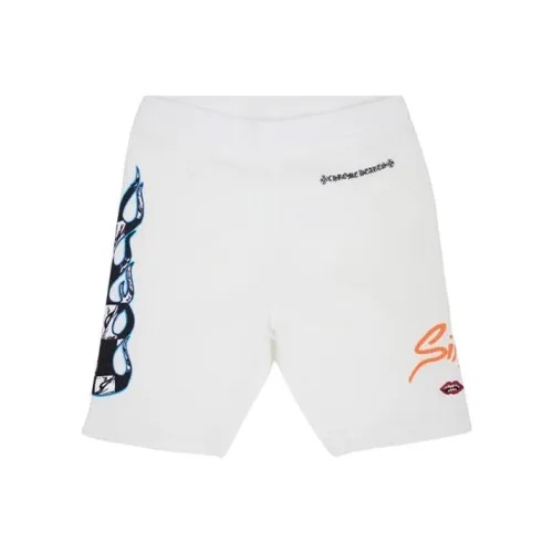 Chrome Hearts Белые Мужские Повседневные Шорты