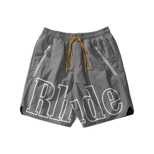 RHUDE Серые Мужские Повседневные Шорты