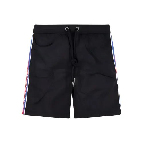 Moncler Мужские черные плавательные шорты