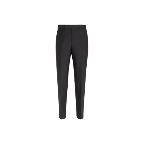 Ermenegildo Zegna Черные Мужские Повседневные Штаны