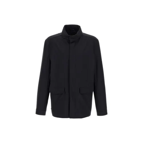 PAL ZILERI Куртки и Пальто Мужской Синий