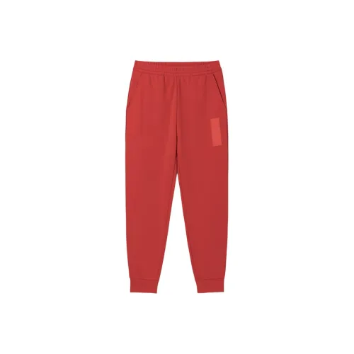 LACOSTE Collaboration Red Men's Casual Pants LACOSTE Collaboration Красные Мужские Повседневные Брюки