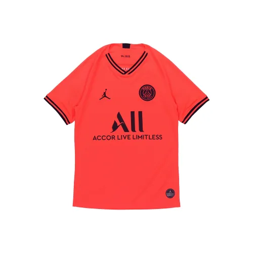 Джордан PSG Красный Мужская баскетбольная футболка