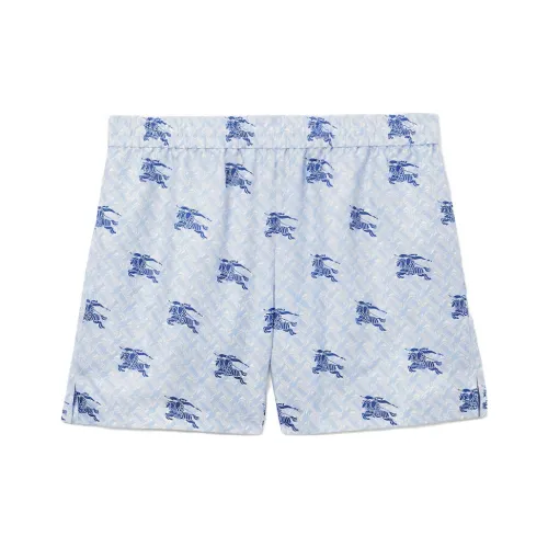 Burberry SS23 Повседневные шорты Мужские Синие