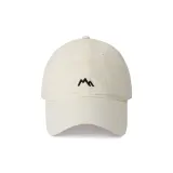 [Экрю] Быстросохнущая бейсболка с вышивкой горы, черная