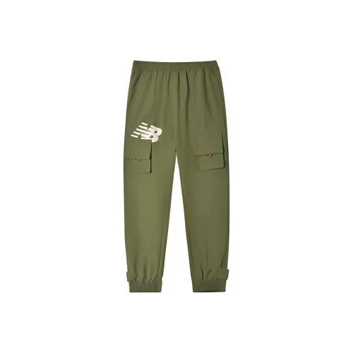 New Balance совместный бренд Green Icon Зеленый Мужские спортивные брюки