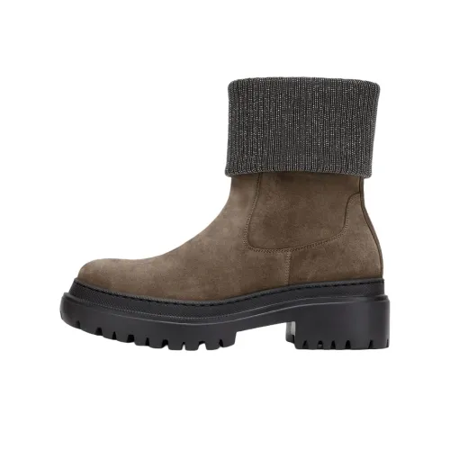 BRUNELLO CUCINELLI Monili Ботильоны Женские Умбра