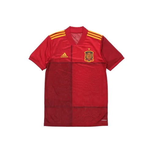 Adidas Red Men's Football Jersey Adidas Красный Мужской Футбольный Джерси
