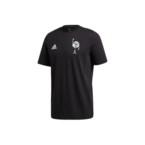 Adidas Черная Мужская Футбольная Джерси