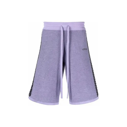 VERSACE Фиолетовые Мужские Повседневные Шорты
