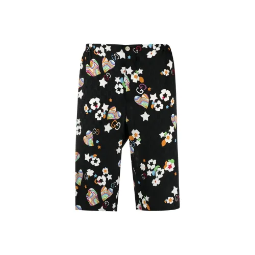 GUCCI Мужские Повседневные Шорты Черные