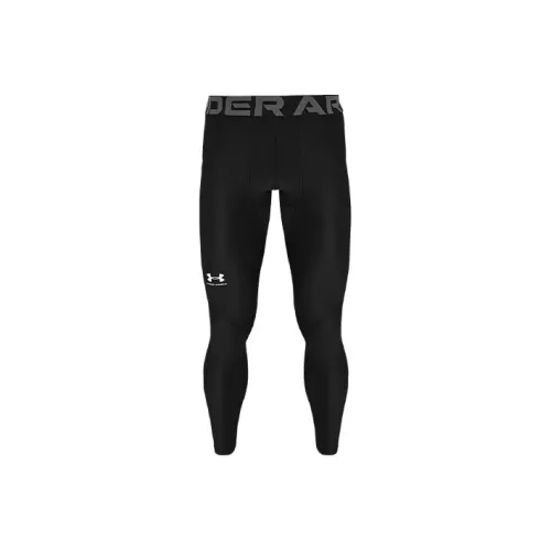 Under Armour HeatGear Мужские Спортивные Брюки Черные