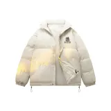 Кремовый белый [Ветрозащитный и на пуговицах, стиль позиционирования]