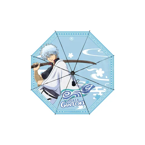 BOOM COMIC Gintama Винил Лазурь Зонт Зонт Pain Гинтоки Саката Мерч по IP Kano Valley