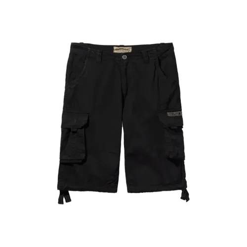 Alpha Industries Черные Мужские Повседневные Шорты