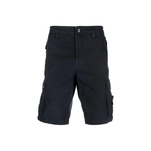 Stone Island Черные Мужские Повседневные Шорты