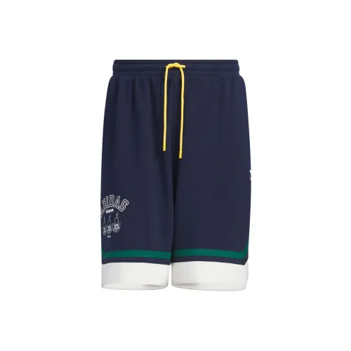 Adidas Originals Повседневные шорты Унисекс Темно-синий