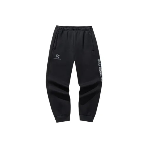 ANTA KT Повседневные брюки Мужские Основной черный