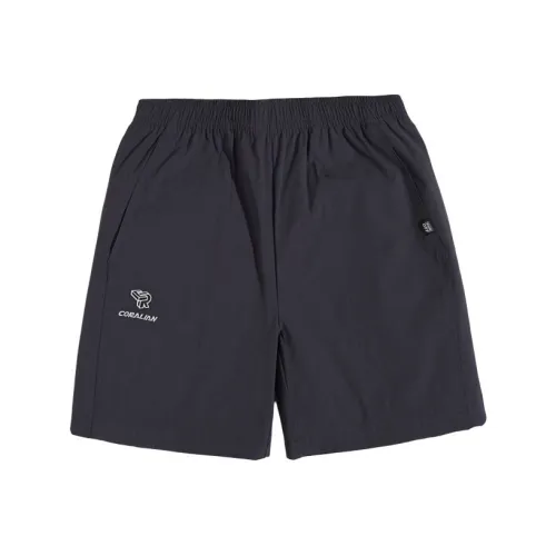 CORALIAN RUNOFF Коллекция Повседневные шорты Унисекс Ярко-серый