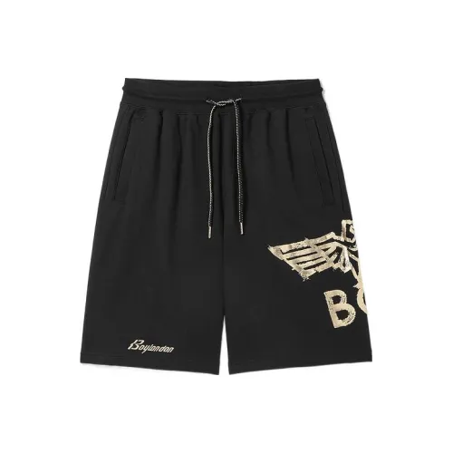 Boy London Повседневные шорты Унисекс Черные