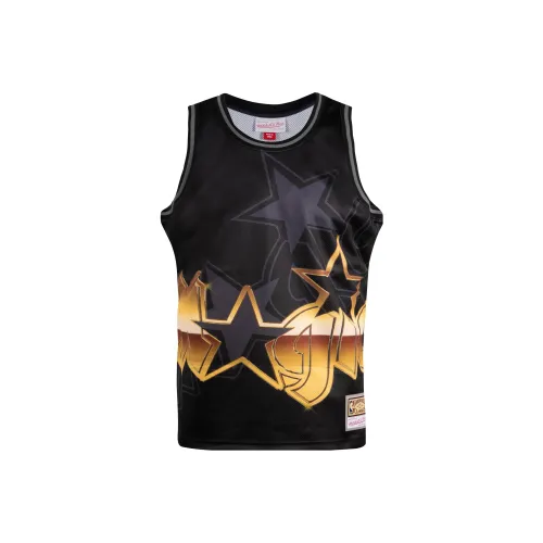 MITCHELL NESS x Big Face Баскетбольная Джерси Мужская Черная