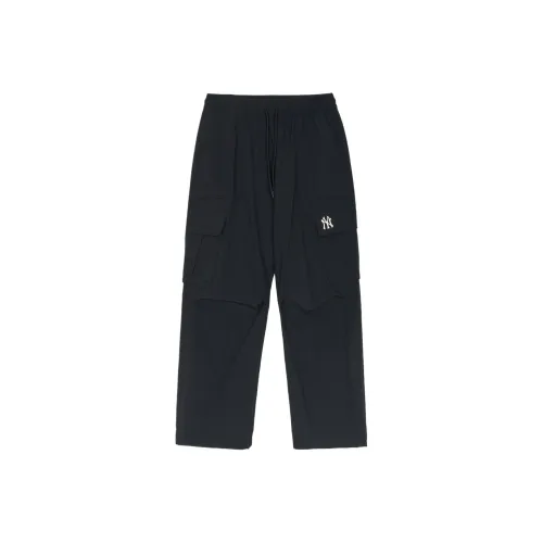 Mlb Base Logo New York Yankees Повседневные брюки Мужские Черные