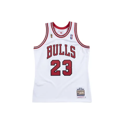 MITCHELL NESS Баскетбольная Джерси Мужская Белая