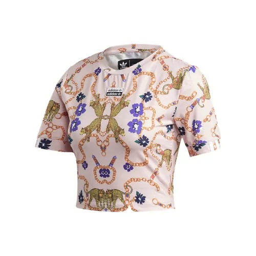 adidas originals Многоцветные Женские Короткие Топы