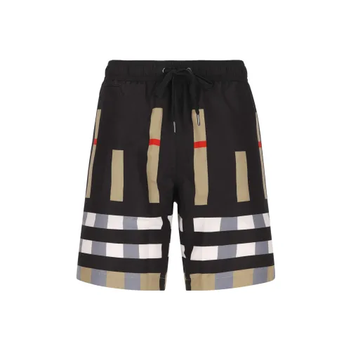 Burberry FW22 Повседневные шорты Мужские Черные