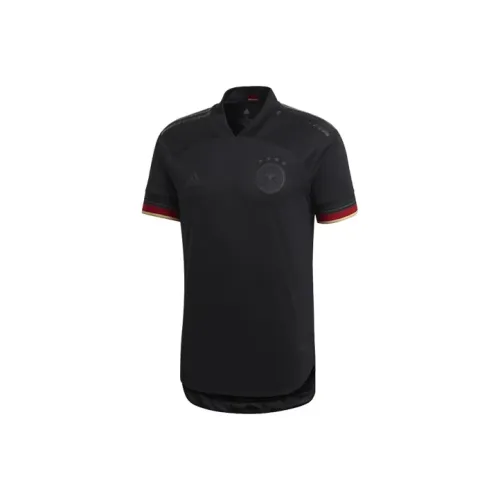 Adidas Черная Мужская Футбольная Джерси