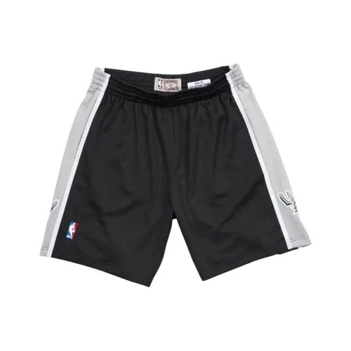 MITCHELL NESS Баскетбольные шорты Унисекс Черный Серый