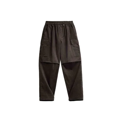 MADEN WORKWEAR Collection Повседневные брюки Мужские Темно-кофейный