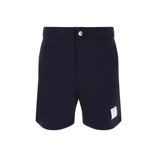 THOM BROWNE Морские синие мужские повседневные шорты