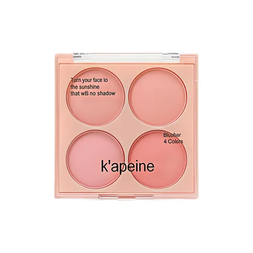 K'APEINE Лето Ультра Nice Мороженое 4 цвета Румяна Нет TRANSFER Натуральный Easy to Смесь